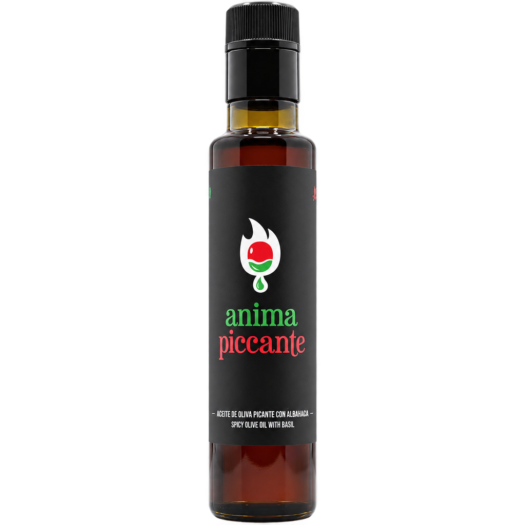 Ulei de Măsline cu Chilli si Busuioc Aceites Peset, 250 ml.