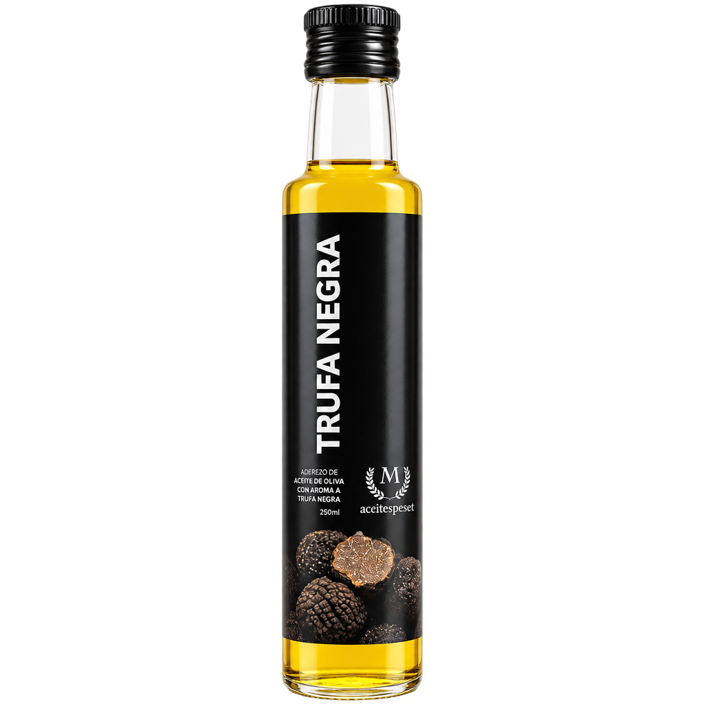 Ulei de măsline cu Trufe Negre Aceites Peset, 250 ml.