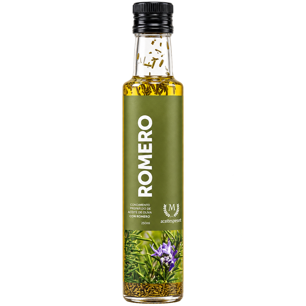 Ulei de Măsline cu Rozmarin Aceites Peset, 250 ml.